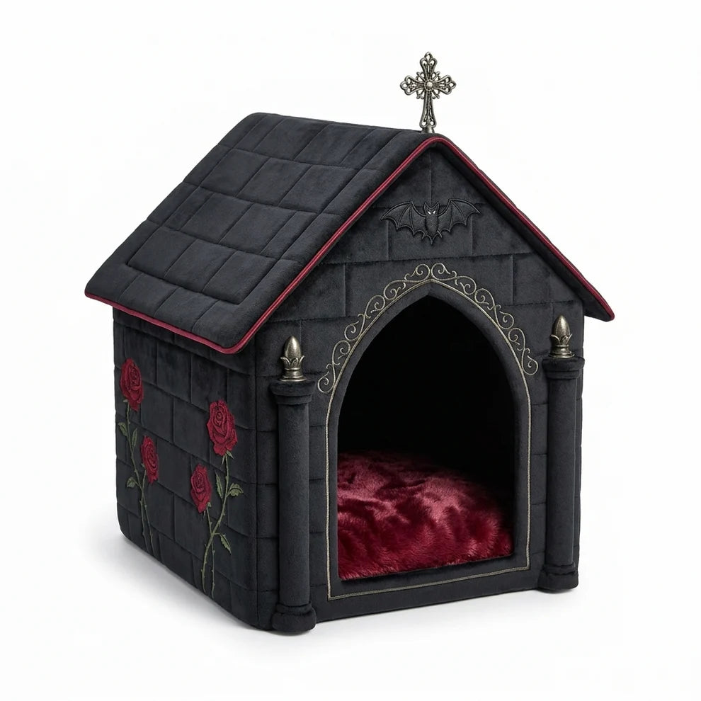 Eternal Paws™ Goth Cat Bed
